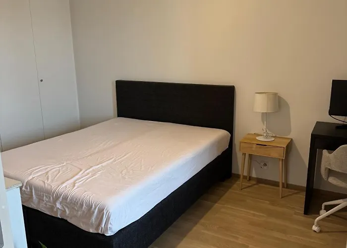 شقة Aurinkolahti Modernlux Sleeps 3 Heated Ev Parking Balcony هلسنكي